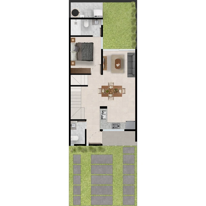 FRACCIONAMIENTO AURA CASA ARANTA PLANTA BAJA